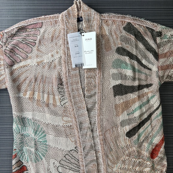 *NWT* IVKO coatigan with sea shell motif (size EU 36/38) - Picture 7 of 14